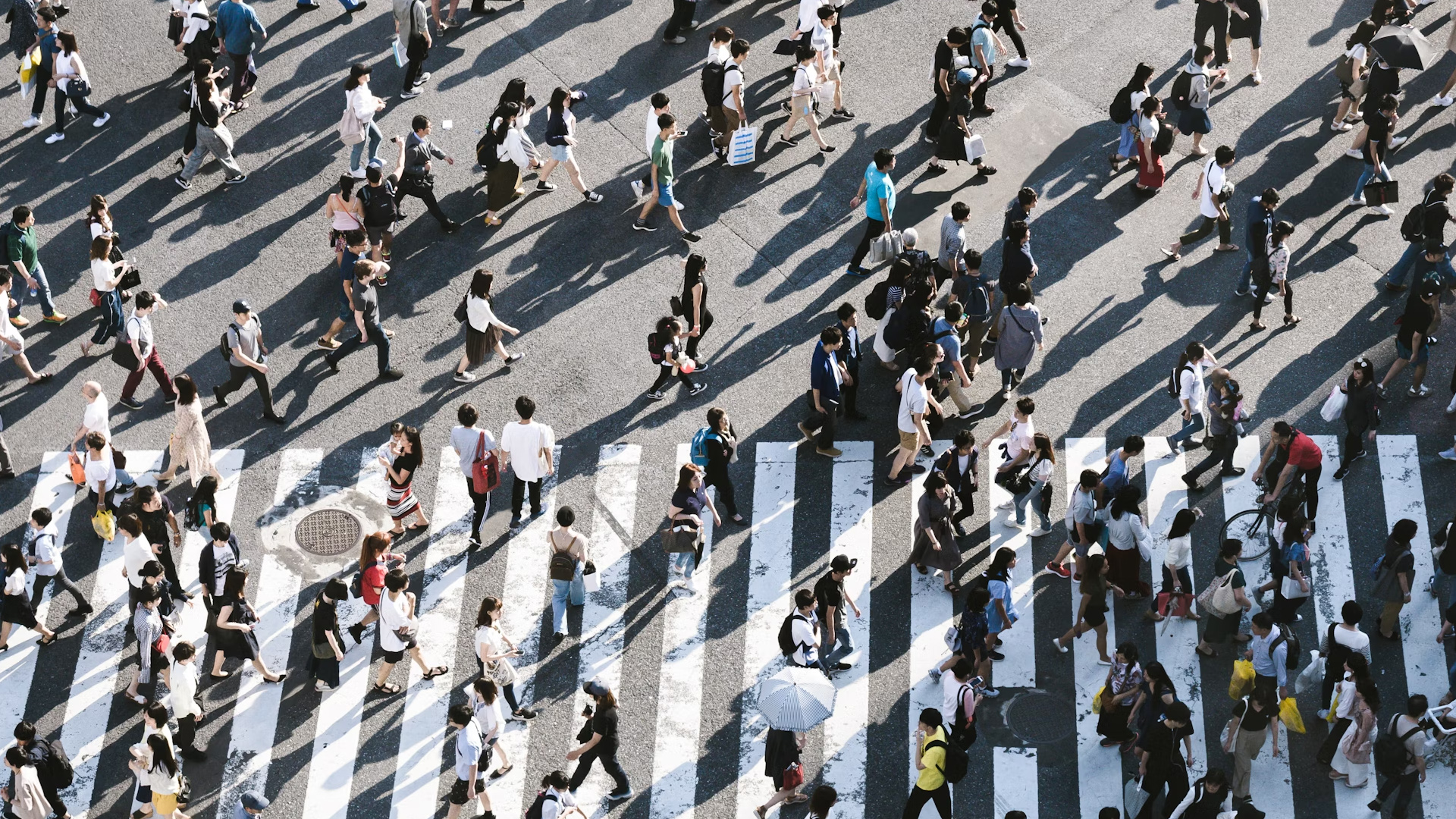 People walking